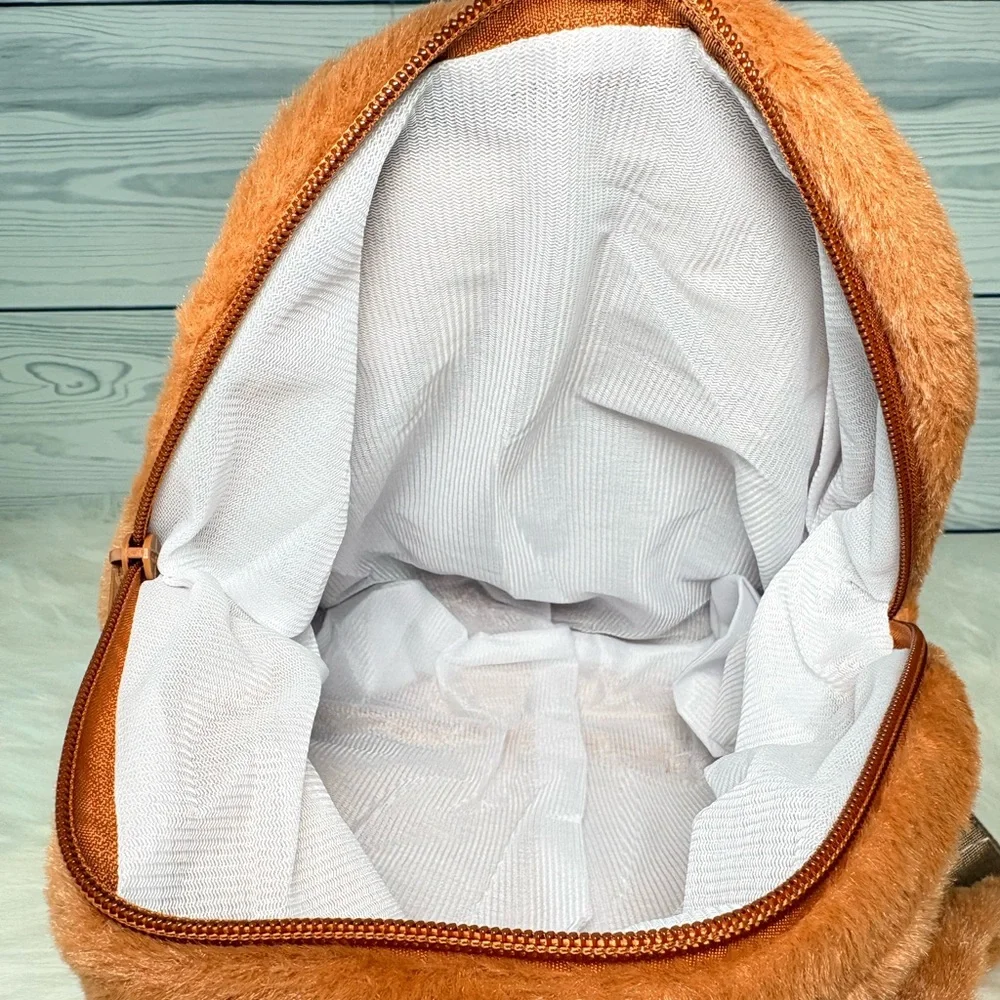 Tan Labubu Plush Backpack‎